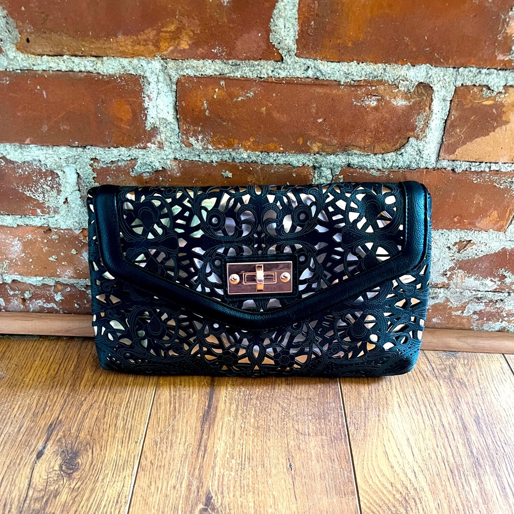 Aldo Rose Gold Clutch